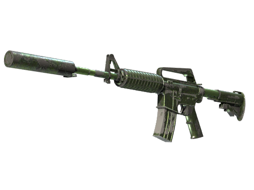 M4A1-S | Moss Quartz (Battle-Scarred)