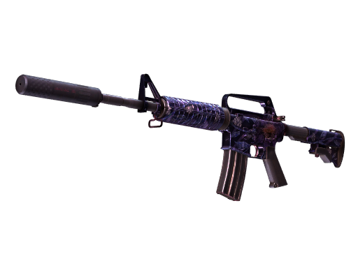 StatTrak™ M4A1-S | Black Lotus (Battle-Scarred)