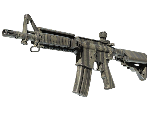 M4A4 | Faded Zebra (Well-Worn)