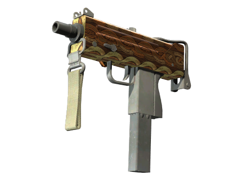 MAC-10 | Copper Borre (Minimal Wear)