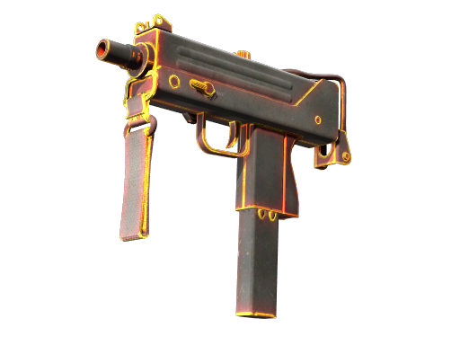 StatTrak™ MAC-10 | Heat (Well-Worn)
