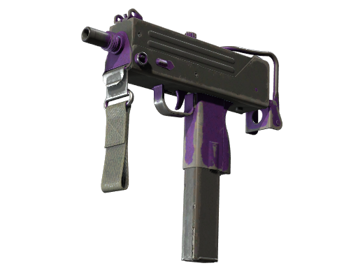 StatTrak™ MAC-10 | Ultraviolet (Battle-Scarred)