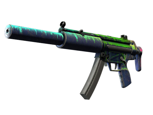 MP5-SD | Phosphor (Battle-Scarred)