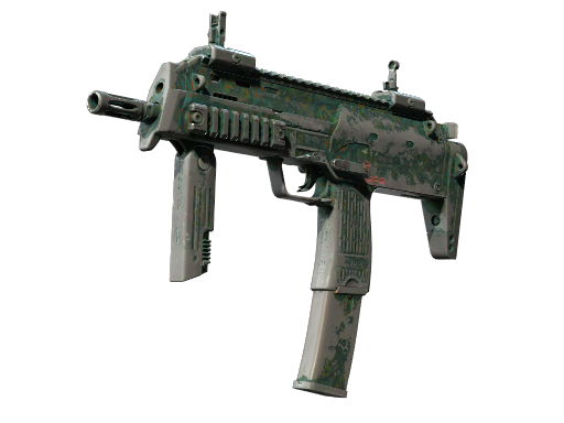 MP7 | Teal Blossom (Battle-Scarred)