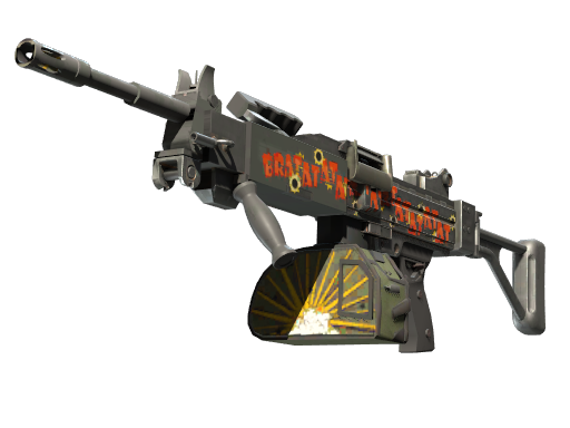 StatTrak™ Negev | Bratatat (Well-Worn)