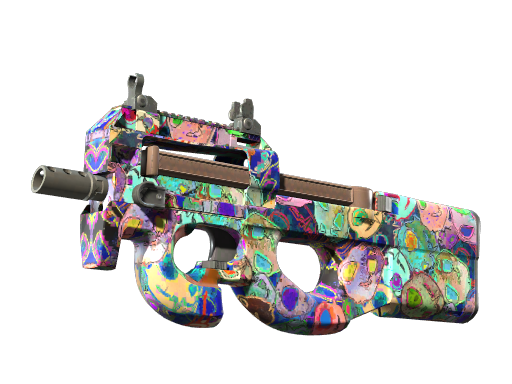 StatTrak™ P90 | Death by Kitty (Minimal Wear)
