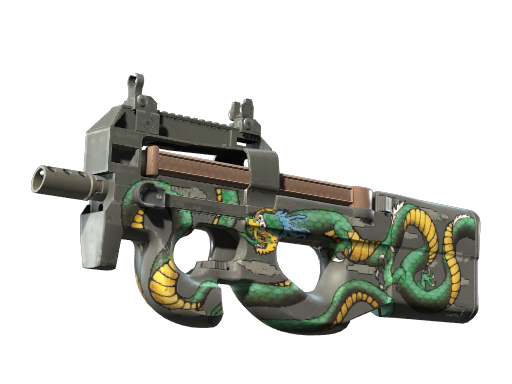 P90 | Emerald Dragon (Minimal Wear)