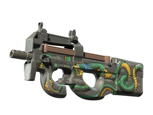 P90 | Emerald Dragon (Field-Tested)