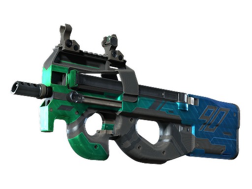 StatTrak™ P90 | Wave Breaker (Minimal Wear)