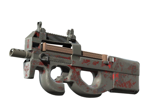 P90 | Fallout Warning (Battle-Scarred)