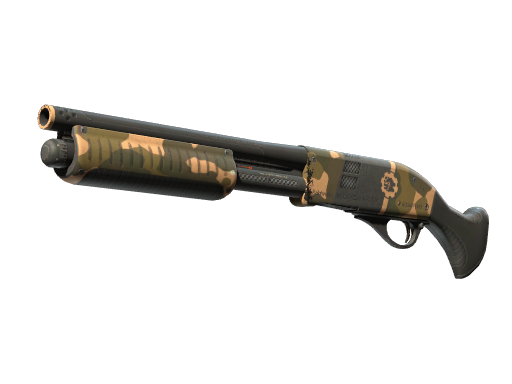 Sawed-Off | Black Sand (Well-Worn)