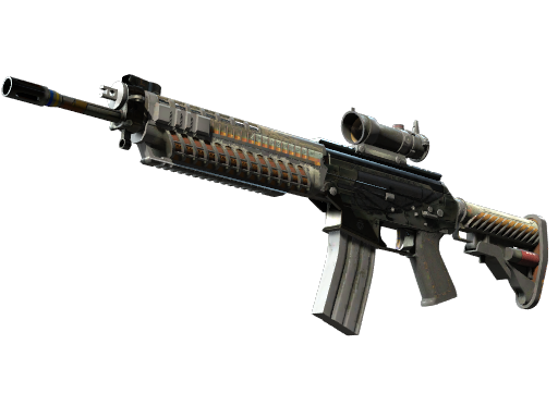 StatTrak™ SG 553 | Aerial (Battle-Scarred)