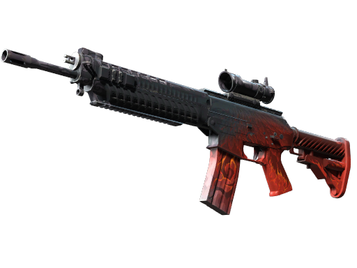 StatTrak™ SG 553 | Darkwing (Field-Tested)