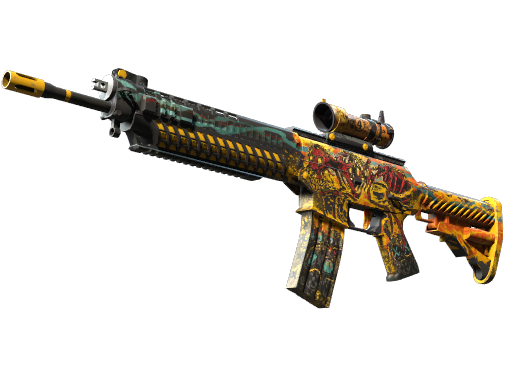 StatTrak™ SG 553 | Colony IV (Minimal Wear)