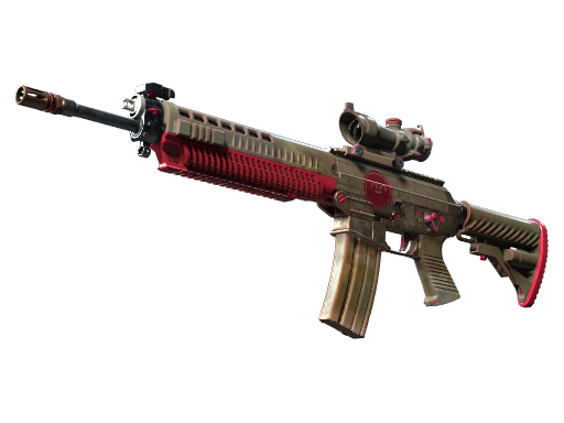SG 553 | Berry Gel Coat (Minimal Wear)