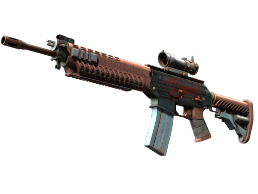 StatTrak™ SG 553 | Ol' Rusty (Well-Worn)