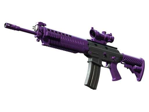 StatTrak™ SG 553 | Ultraviolet (Factory New)