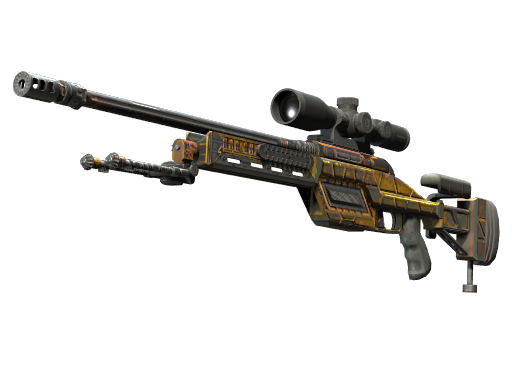 StatTrak™ SSG 08 | Big Iron (Battle-Scarred)