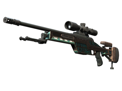 SSG 08 | Azure Glyph (Minimal Wear)