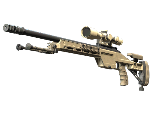 SSG 08 | Sand Dune (Well-Worn)