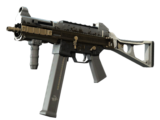 UMP-45 | Gold Bismuth (Well-Worn)