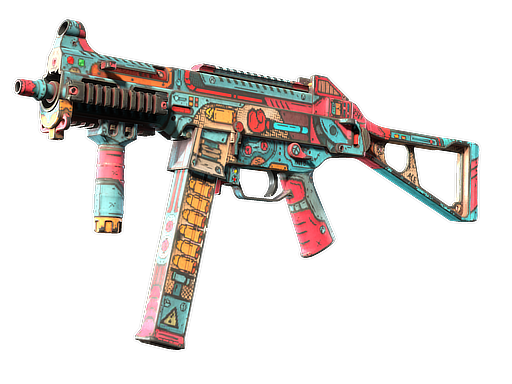 UMP-45 | K.O. Factory (Well-Worn)