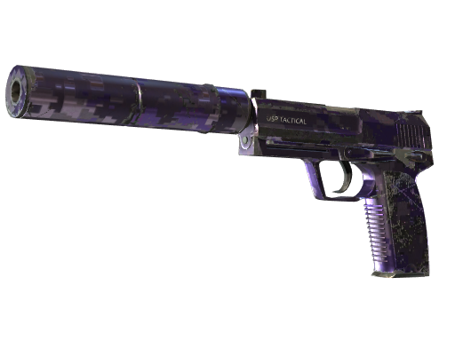 USP-S | Purple DDPAT (Well-Worn)
