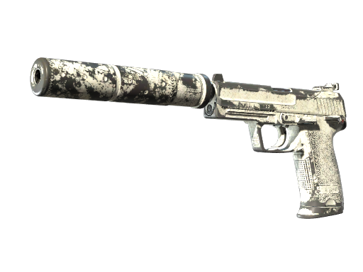 USP-S | Whiteout (Battle-Scarred)