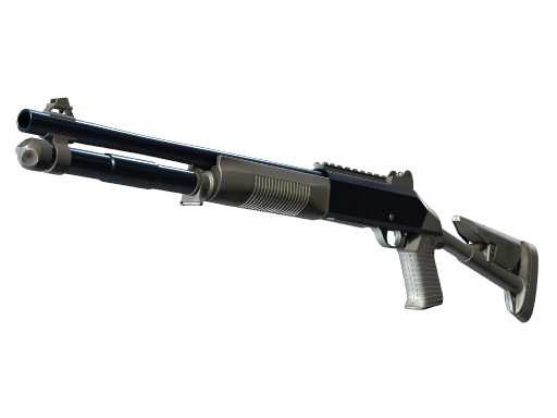 Souvenir XM1014 | Blue Steel (Well-Worn)