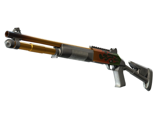 StatTrak™ XM1014 | Teclu Burner (Well-Worn)