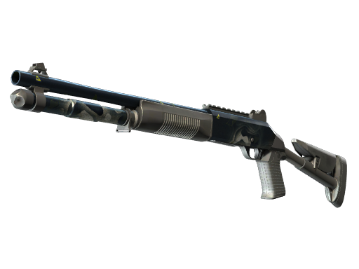 StatTrak™ XM1014 | Quicksilver (Battle-Scarred)