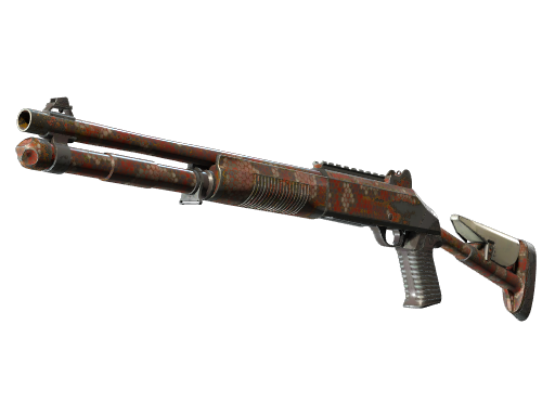 StatTrak™ XM1014 | Red Python (Well-Worn)