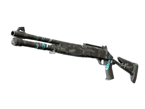 Souvenir XM1014 | Blue Tire (Minimal Wear)
