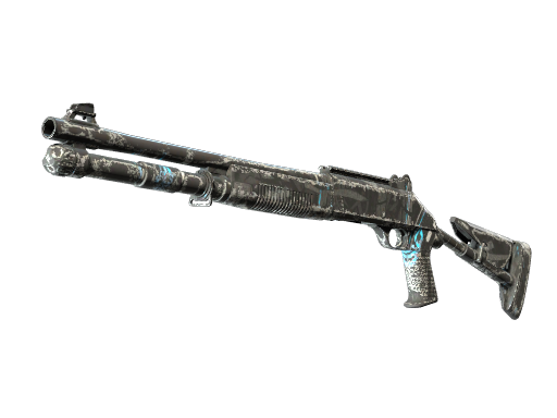 XM1014 | Blue Tire (Well-Worn)